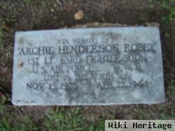 Lt. Archie Henderson Robey