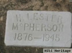 Harry Lester Mcpherson