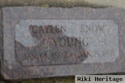 Gaylen Snow Young