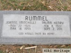 Jeanne Mitchell Rummel