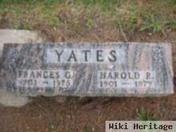 Harold R Yates