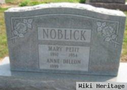 Mary Petit Noblick