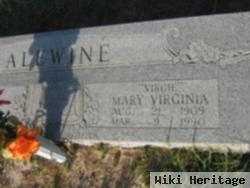 Mary Virginia "virgie" Cobbs Alewine