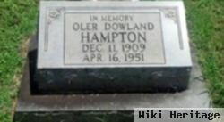 Ola Dean Dowland Hampton