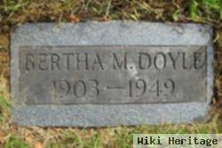 Bertha M Doyle