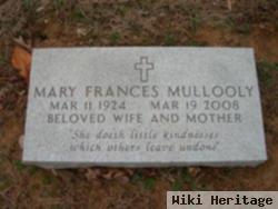 Mary Frances Mullooly