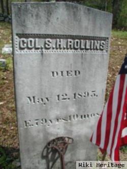 Col Samuel Huckins Rollins