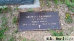 Pvt Lloyd L. Lanning