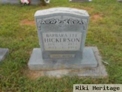 Barbara Lee Hickerson