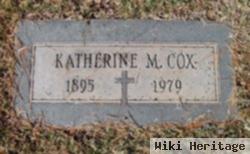 Katherine M Cox