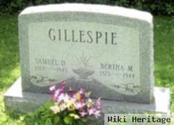 Samuel D Gillespie