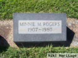 Minnie M Rogers