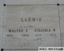 Walter E "bud" Ladwig