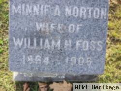 Minnie A. Norton Foss