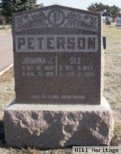 Johanna J Peterson