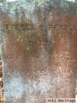 Rebecca D. Leland Pendle