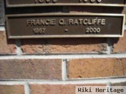 Francie Lee Quintanar Ratcliffe