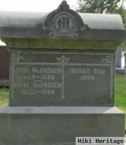 Infant Son Mcfadden