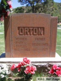 Orson Owen Orton