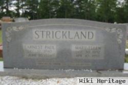 Mary Ellen "sug" Strickland Strickland