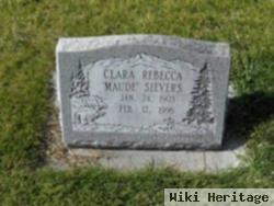 Clara Rebecca "maude" Spaeter Sievers