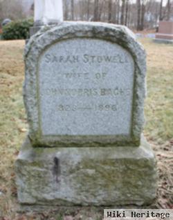 Sarah Stowell Bache