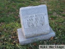 Thelma Koehler Van Meter