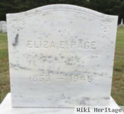 Eliza E Page