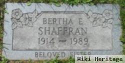 Bertha E. Shaffran