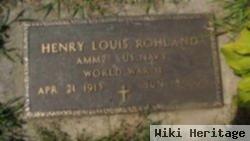 Henry Louis Rohland