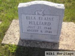 Ella Elaine Hilliard