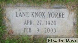 Leola Lane Knox Yorke