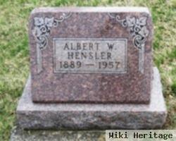 Albert W Hensler