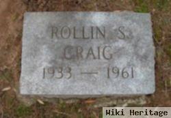 Rollin S Craig