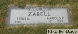 Harold Paul Zabell