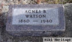 Agnes B Watson