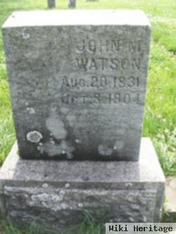 John M Watson