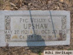 Pfc Wesley C. Upshaw