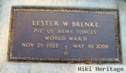 Lester William "bud" Brenke