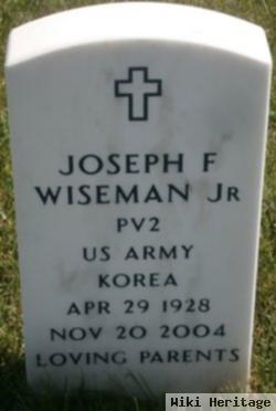 Joseph F Wiseman, Jr