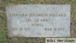 Leonard Solomon Pollard