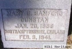 Mary G. Bamford Dunstan