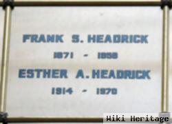 Esther A Headrick