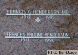 Dr Francis G Henderson