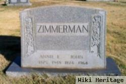 Annie E Durham Zimmerman