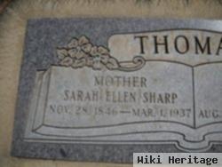 Sarah Ellen Sharp Thomas