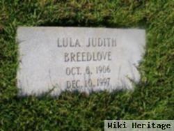 Lula Judith Breedlove