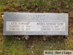 Mabel Geneva "gene" Davis