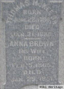 Anna Brown Mckee