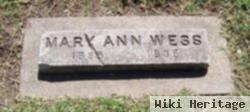 Mary Ann Wess